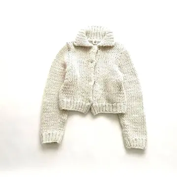 6 (roku) 울 로우 게이지 가디건