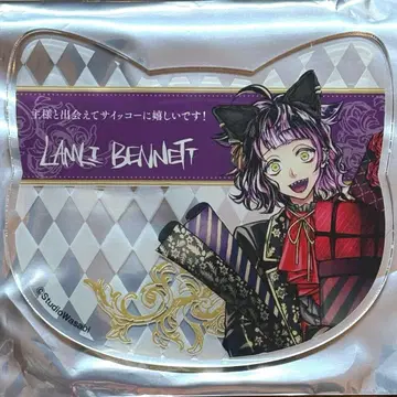 악마 집사와 검은 고양이 난자 아크릴 코스터 아쿠코 라무리