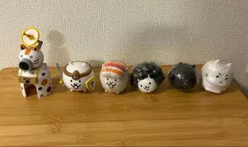 냥코 대전쟁 냥코 성 외 가챠가챠 6체 세트