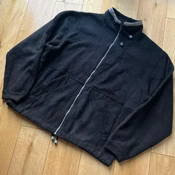 90s 올드 갭 GP TECH 플리스 기믹 리플렉터 블랙