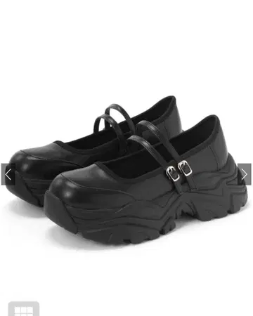 통굽 더블 스트랩 신발[ci525]