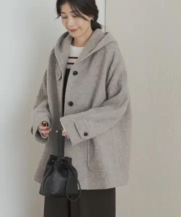 어반 리서치 도어스 에어리 울 후드 코트 컨디션 최상