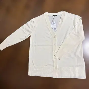 새상품! PLST 엑스트라 파인 메리노울 블렌드 릴랙스 가디건 S