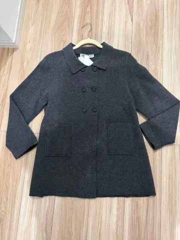 ZARA 자라 니트 가디건 그레이 새상품