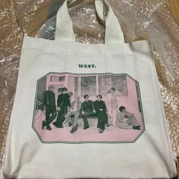 WEST. 간사이 칠색 남자 대축제 토트백