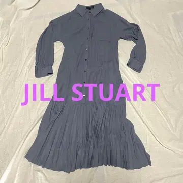 JILL STUART 셔츠 원피스 그레이 사이즈 2