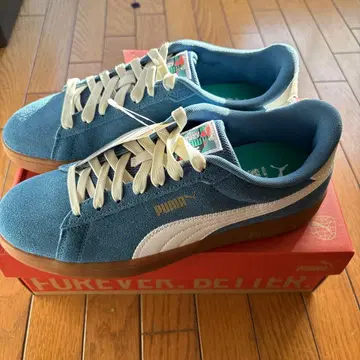 PUMA 파랑 스웨이드 스니커즈 26.0cm