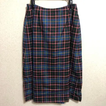 Yorkland 체크 무늬 스커트