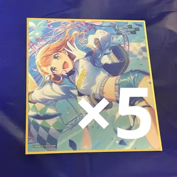 프로세카 색지 미노리 5점