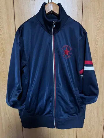 CONVERSE 네이비 집업 자켓 L