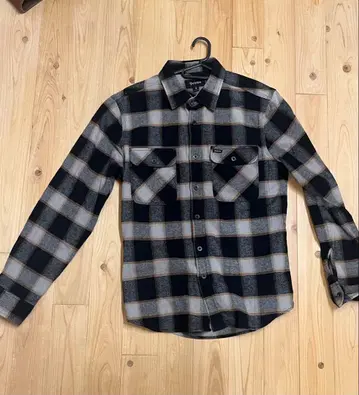 Brixton 체크 무늬 플란넬 셔츠 S 사이즈