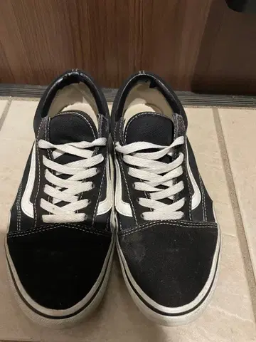 Vans 블랙/화이트 스니커즈
