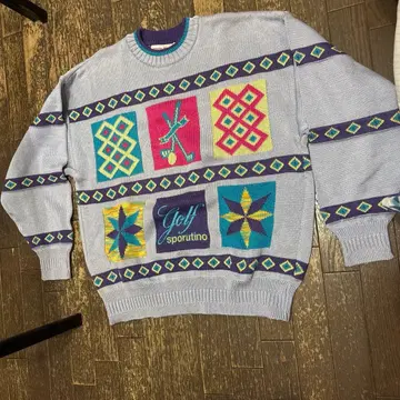 sportutino 컬러풀 스웨터 M 사이즈