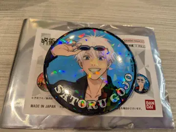 주술회전 고죠 사토루 호로호로 캔뱃지 점페스