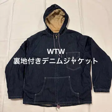 WTW 데님 자켓 안감 부착