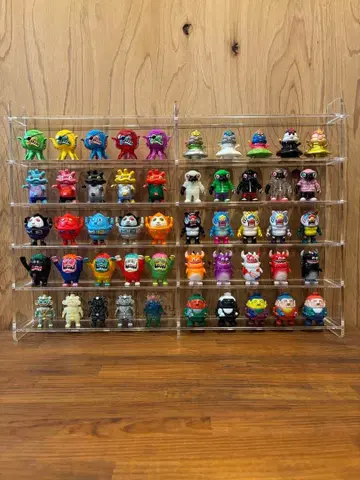 VAG 가챠 컬렉션 케이스 50체 수납 피규어 vag 가챠 소프트 비닐