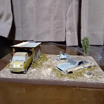 혼다 슈퍼 커브 x 혼다 T360 x 베레타 1/32