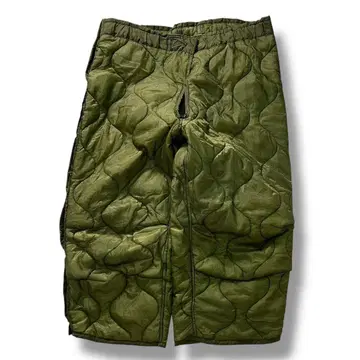 80s 미군 실물 M-65 퀼팅 라이너 팬츠 L-S 빈티지