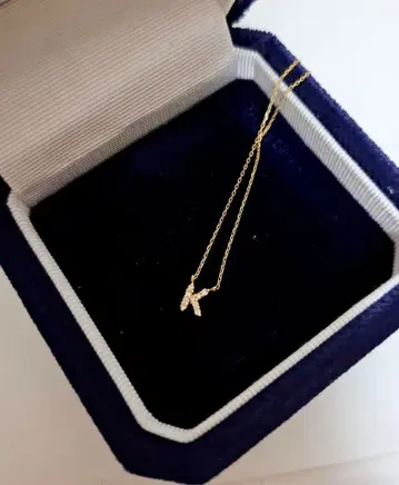 ete K 모티브 목걸이 다이아몬드