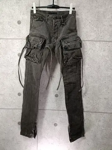 JULIUS 데님 카고 팬츠 새상품급 size 1