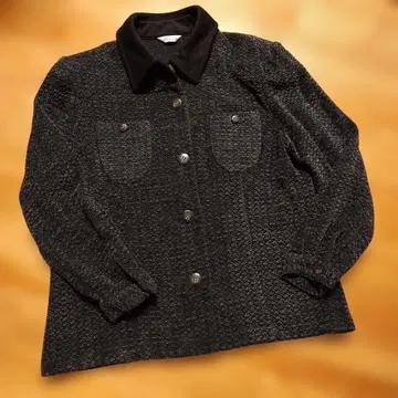 그린 계열 트위드 테일러드 자켓 M 9호