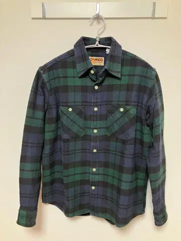 CAMCO 플란넬 셔츠 블랙워치 M