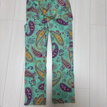 LOUDMOUTH 페이즐리 무늬 팬츠