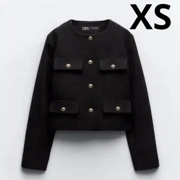 ZARA 플랩 크롭 자켓 xs
