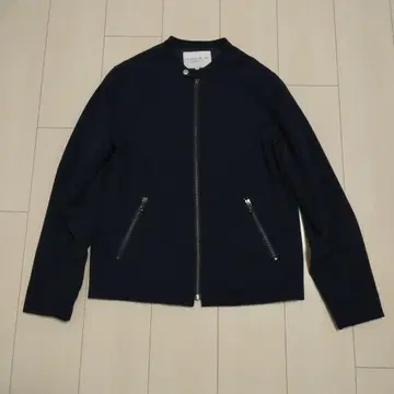 네이비 집업 점퍼