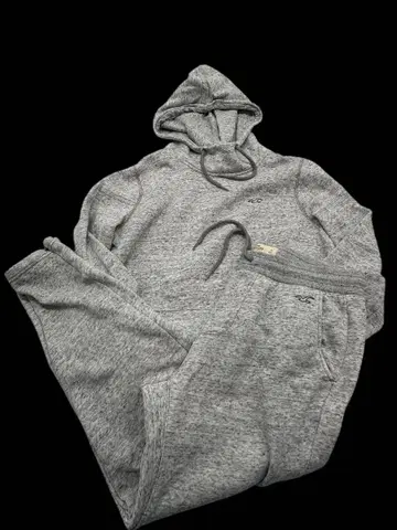 구제 홀리스터 후드 맨투맨 셋업 그레이 S