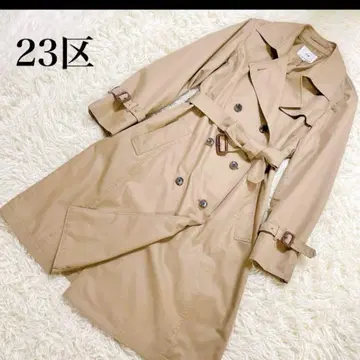 트렌치코트 23구 여성용 사이즈 M 크림색