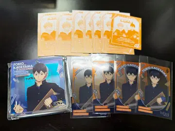 하이큐 카게야마 토비오 점페스 브로키 클리어 카드