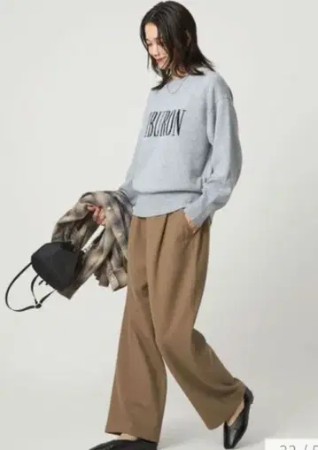 green label relaxing 올마이 울기모 와이드 팬츠