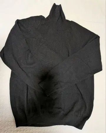 캐시&바르바 몽골리안 캐시미어 터틀넥 black size2