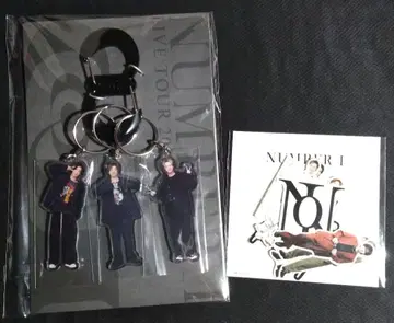 Number_i 카라비너 부착 아크릴 키링 스티커 넘버 아이