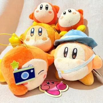 와돌디 봉제 인형 키링 스트랩 묶음 판매 별의 커비