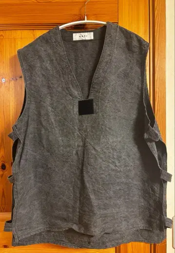 탄력 HARi journalstandard luxe 페이퍼 린넨 베스트