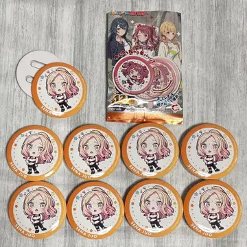 오리지널 신작 학마스 유라린 캔뱃지 쥬오세이난 9개