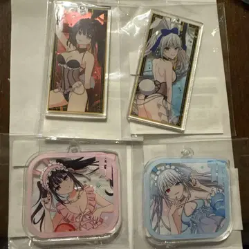 데어라 쿠지코레 토키사키 쿠루미 아크릴 키링 아크키 화이트 퀸