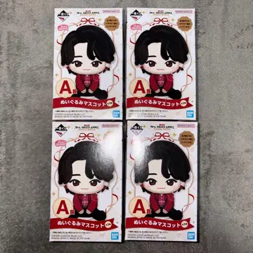 미세스 제일복권 A상 봉제 인형 마스코트 4개 세트 미개봉 새상품