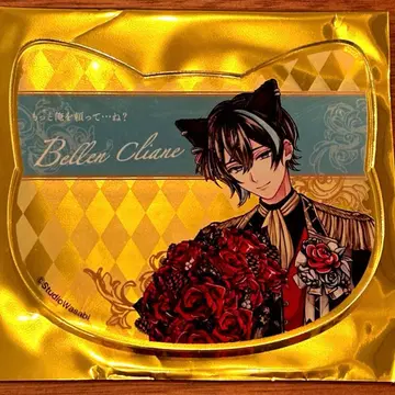 악마 집사와 검은 고양이 난자 아크릴 코스터 아쿠코 베렌