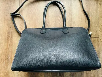 BEARDSLEY 비어즐리 가죽 백 숄더 포함 블랙