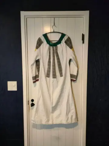 빈티지 루마니아 자수 튜닉