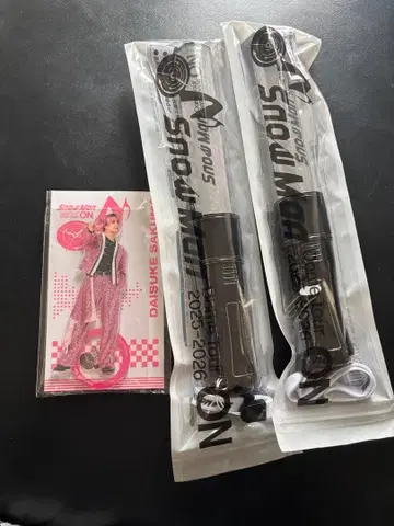 SnowMan ON 투어 굿즈 응원봉 사쿠마 다이스케 아크릴 스탠드