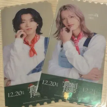 BUDDiiS SHOOT MORRIE 클리어 픽처 티켓