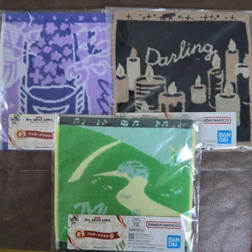 제일복권 Mrs. GREEN APPLE G상 자카드 타월 3개 세트