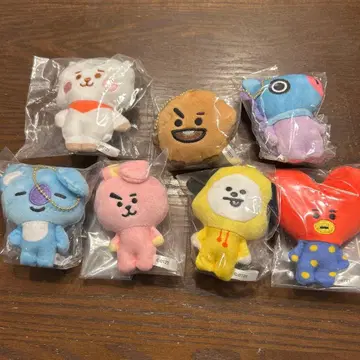 BT21 봉제 인형 마스코트 7체 세트