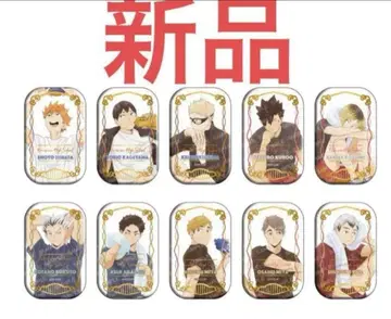 하이큐 스퀘어 캔뱃지 쿨다운 판권 세븐넷 한정판