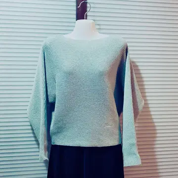 르네 돌먼 슬리브 니트 스웨터 상의