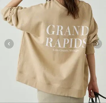 라운지 드레스 2WAY 로고 맨투맨